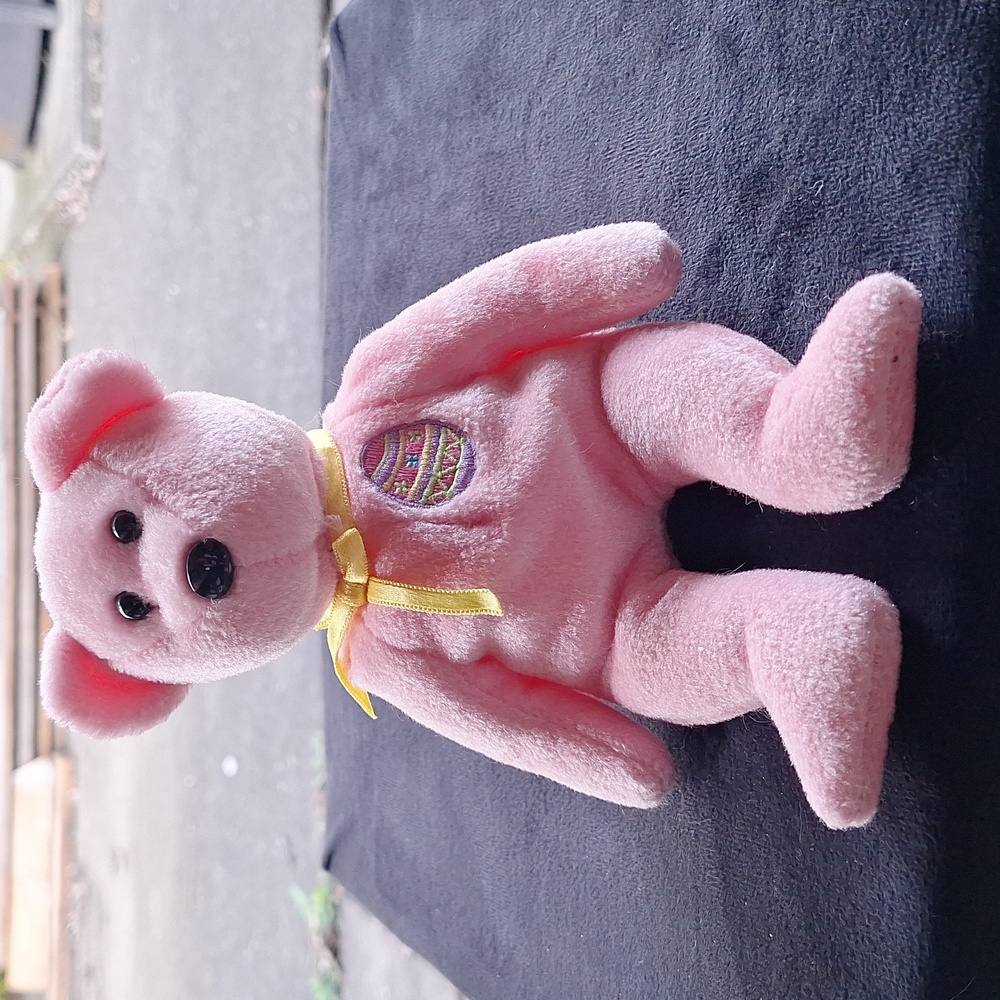 TY Eggs 2008 Beanie Babies 2.0 Easter Bear